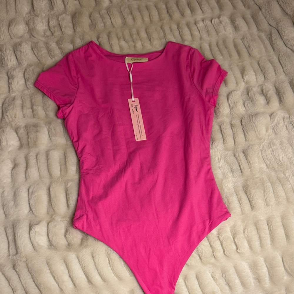 Pink One Piece Bodysuit